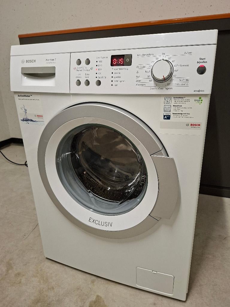 Super nette gereviseerde & gereinigde wasmachines., Witgoed en Apparatuur, 1200 tot 1600 toeren, 8 tot 10 kg, Zo goed als nieuw