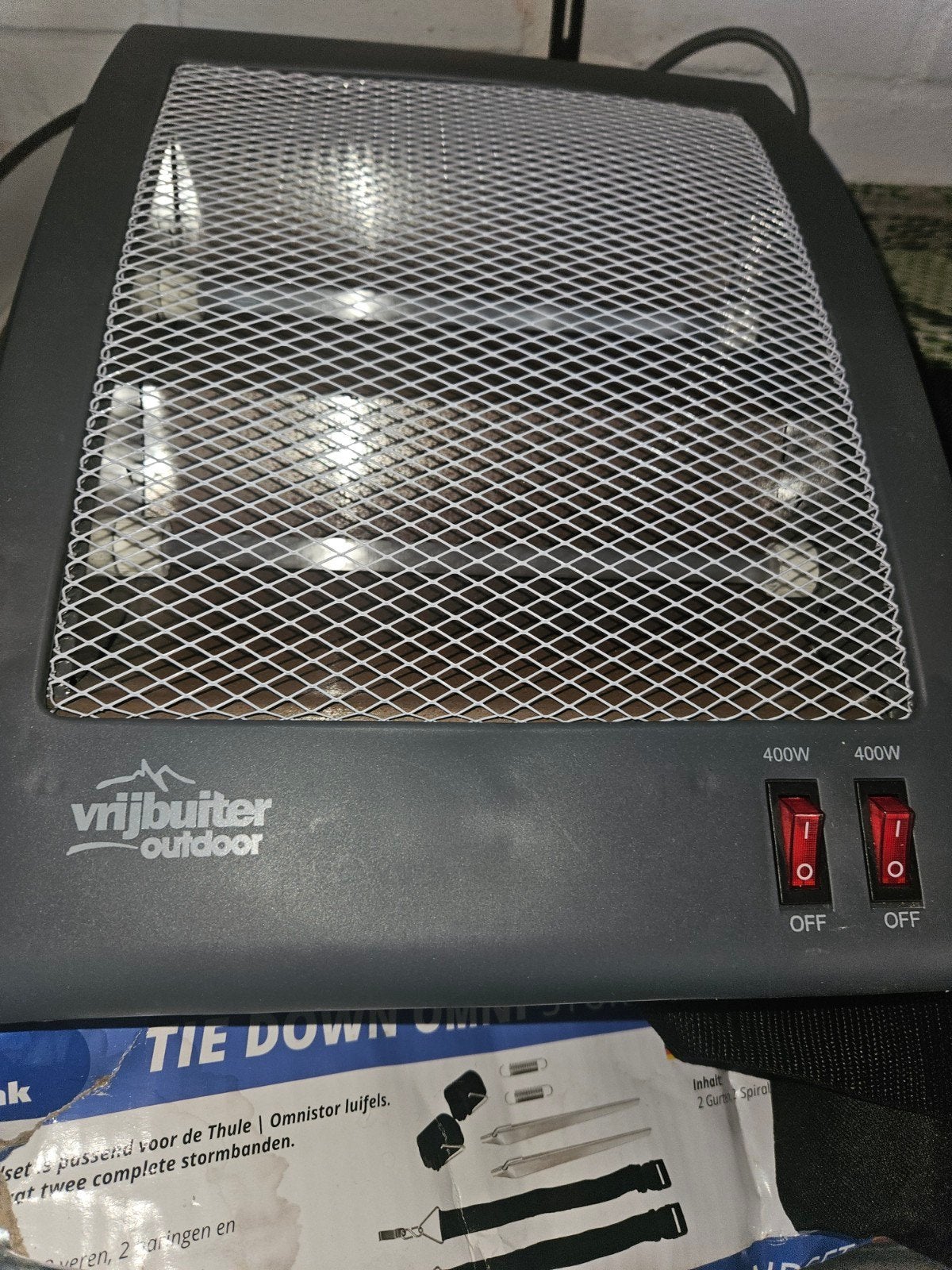Vrijbuiter Outdoor Halogeen Kachel 800W, Ophalen of Verzenden, Gebruikt