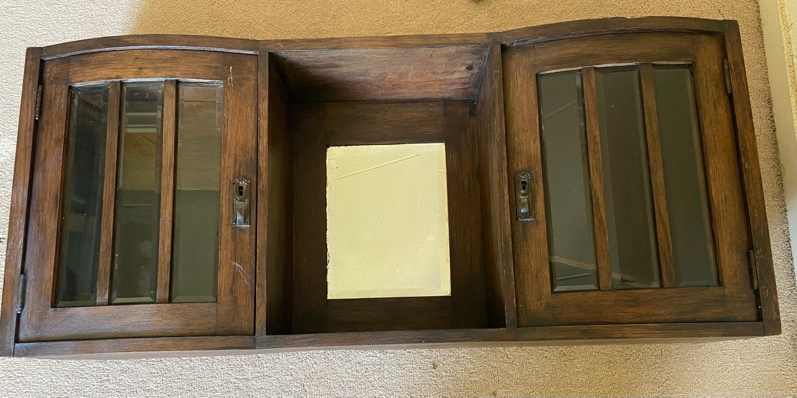Te koop: leuk authentiek hangkastje, Ophalen of Verzenden