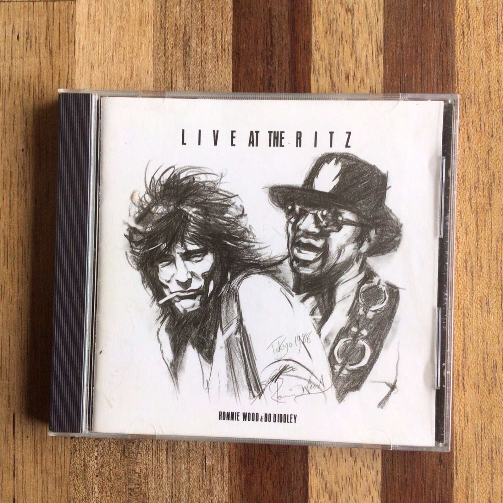 Ronnie Wood & Bo Diddley - Live at the Ritz, Ophalen of Verzenden, Zo goed als nieuw