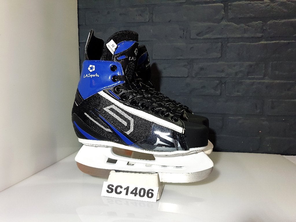 LA Sports X-Blue ijshockey hockeyschaatsen Hockey Maat 39, Sport en Fitness, Schaatsen, Overige merken, Verzenden, Nieuw, IJshockeyschaatsen