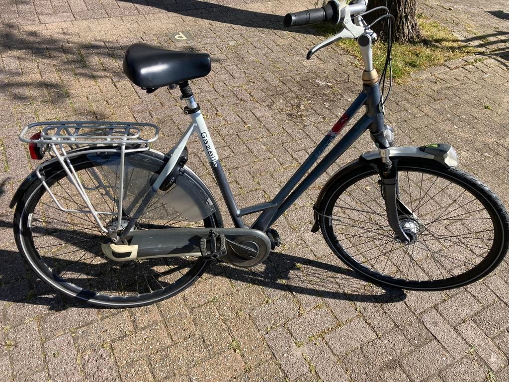 Gazelle Eclipse, Fietsen en Brommers, Fietsen | Dames | Damesfietsen, Gebruikt, Versnellingen, Gazelle, 56 cm of meer