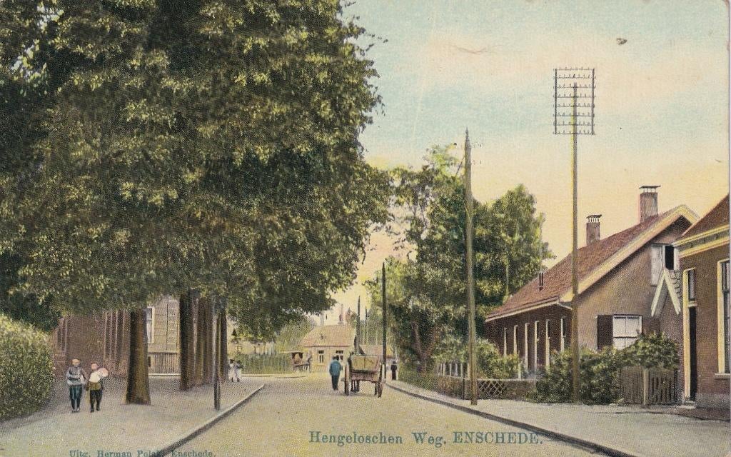 Enschede, Hengelo., Verzenden, Voor 1920, Ongelopen, Overijssel
