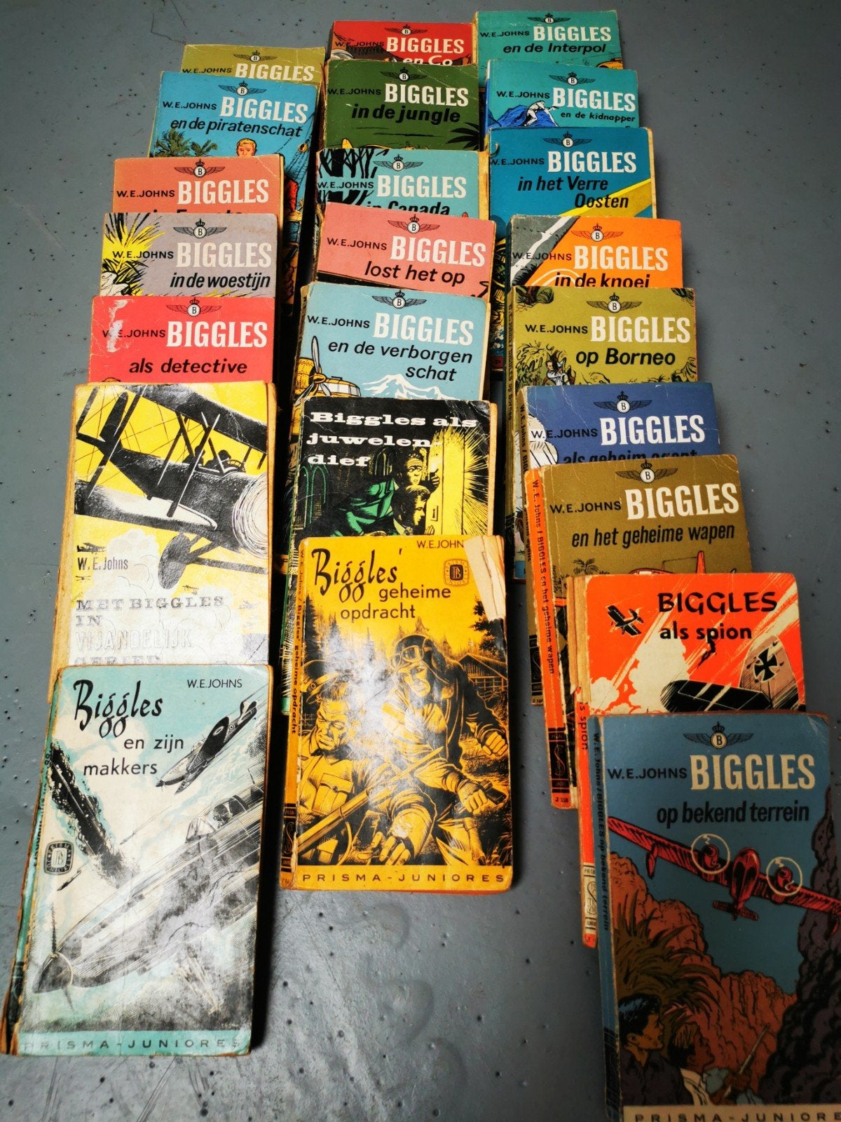 Biggles boeken, Boeken, Ophalen of Verzenden