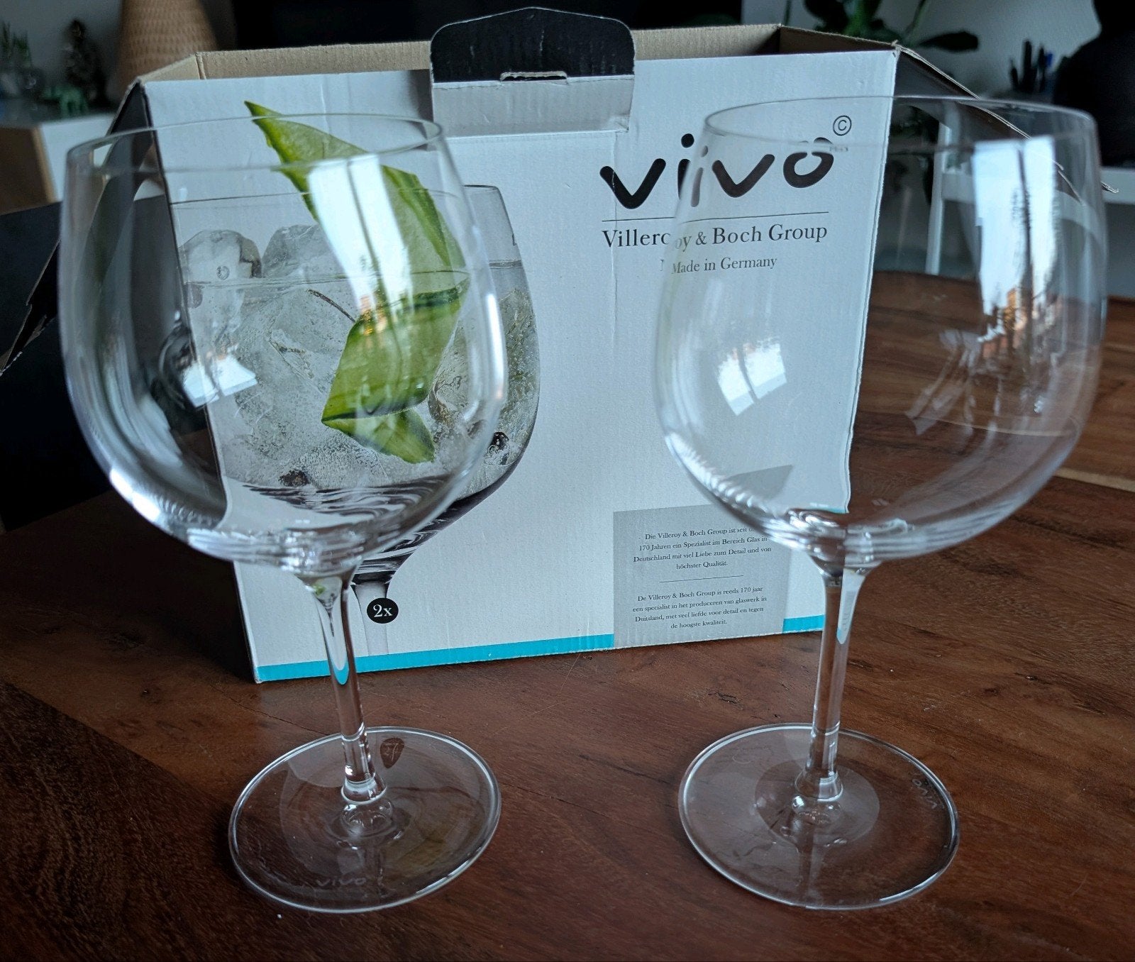 Mooie cocktail glazen van Villeroy & Boch Group zie omschr, Ophalen, Glas of Glazen, Overige stijlen, Glas