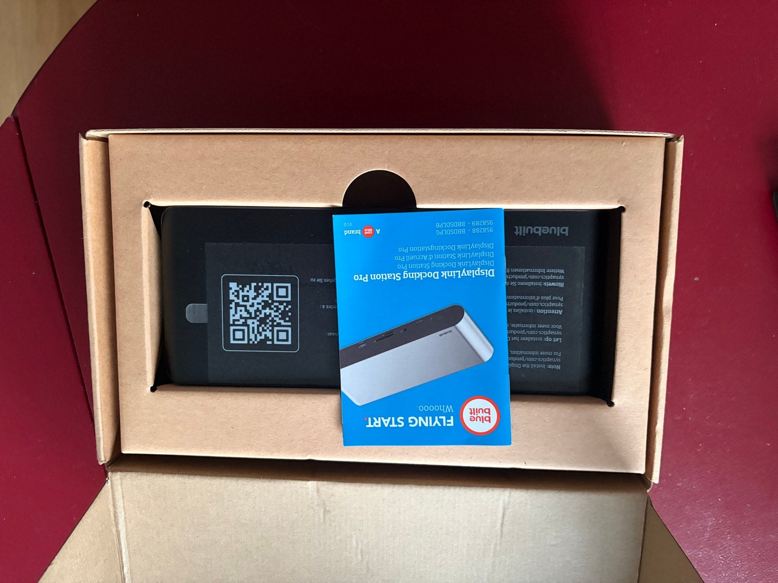 NEW BlueBuilt DisplayLink Docking Station Pro 159€ nu 90€, Ophalen of Verzenden, Nieuw, Docking station, Laptop