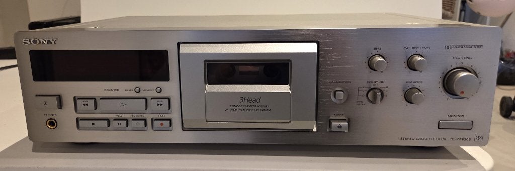 sony cassettedeck TC-KB920S qs reeks, Ophalen of Verzenden, Enkel, Sony, Tiptoetsen