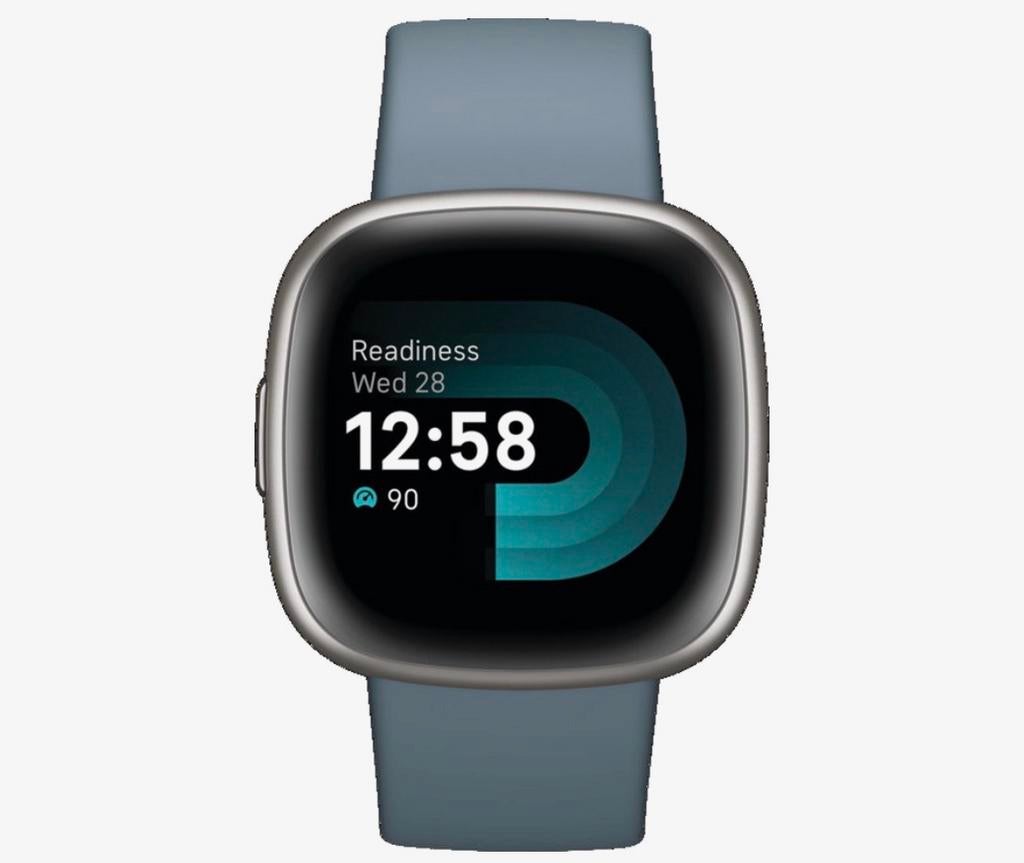 Fitbit Versa 4 (nw), Sieraden, Tassen en Uiterlijk, Smartwatches, Nieuw, iOS, Blauw, Ophalen of Verzenden