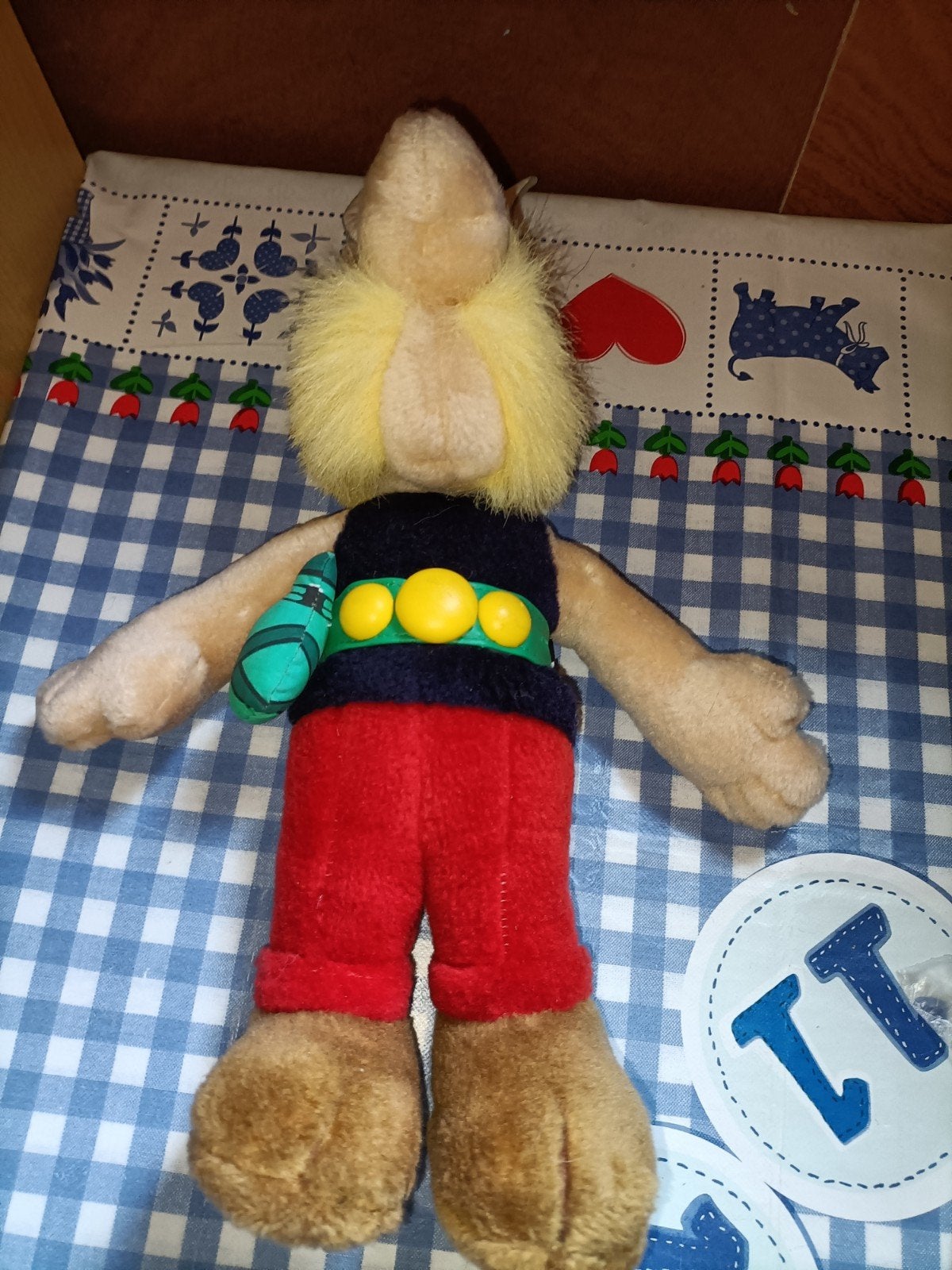 Asterix knuffel van Asterix en Obelix 32 cm groot 1994, Ophalen of Verzenden, Zo goed als nieuw, Overige typen