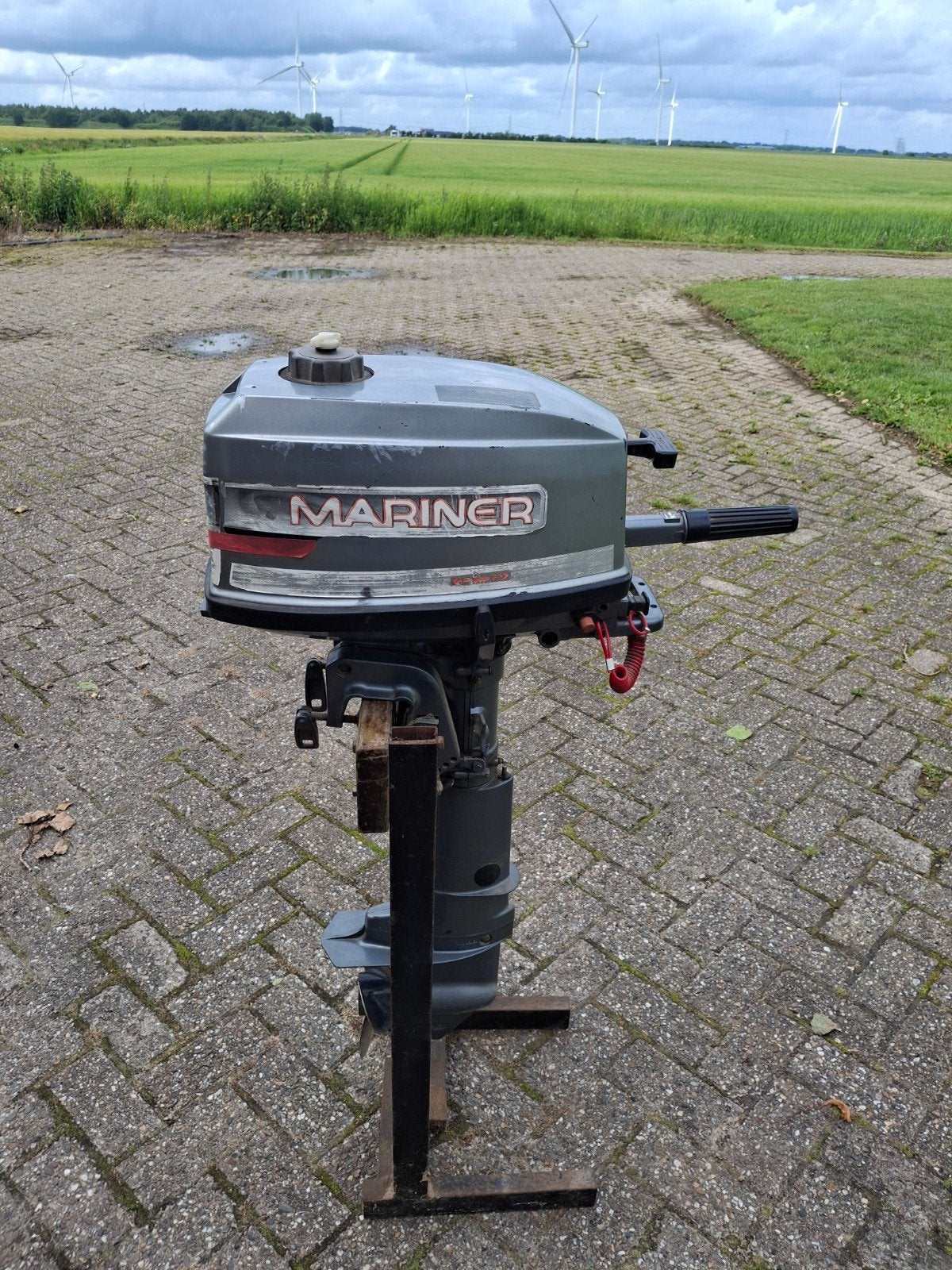Buitenboordmotor Mariner 4 pk, Ophalen, Zo goed als nieuw, Benzine, Minder dan 5 pk