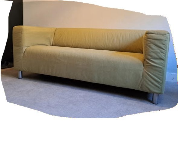 GEZOCHT: Hoes groen-geel KLIPPAN bank IKEA, Overige maten, 150 tot 200 cm, 75 tot 100 cm, Ophalen of Verzenden
