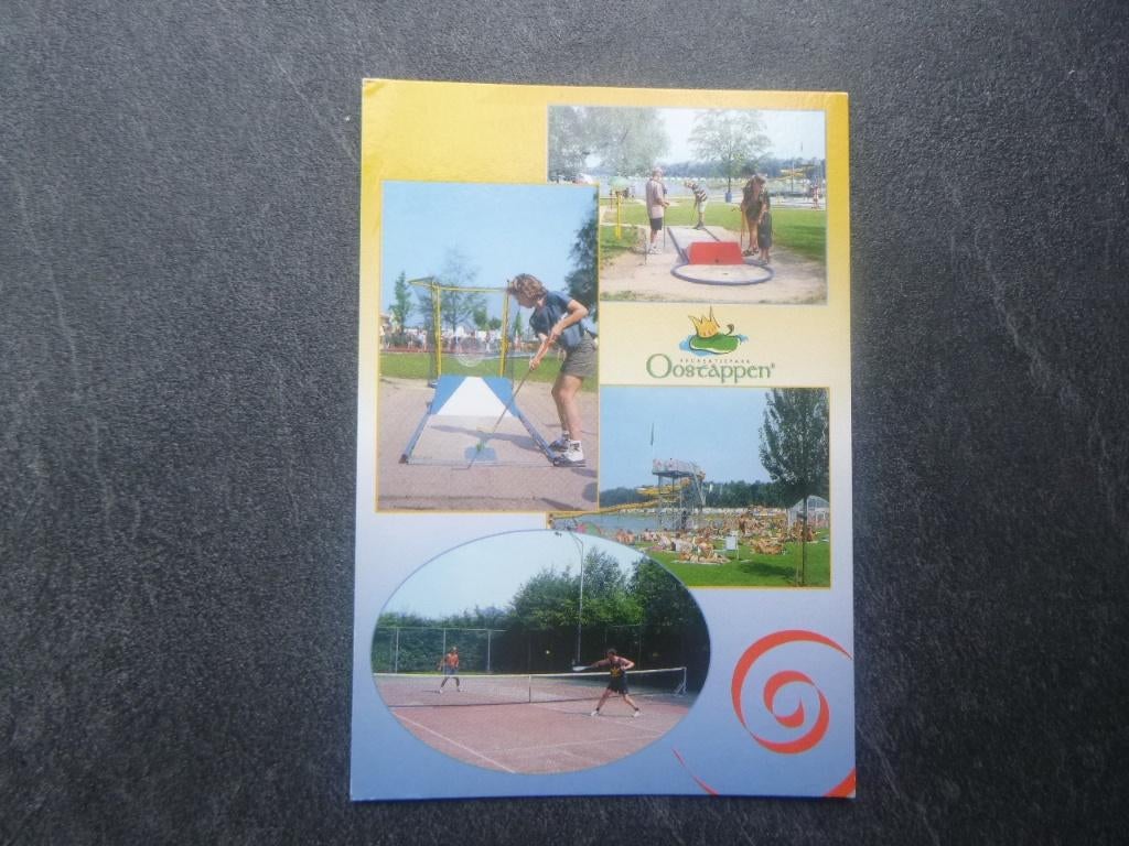 Asten-Ommel, recr. park Oostappen/midgetgolf/terras, Verzenden, 1980 tot heden, Gelopen, Noord-Brabant