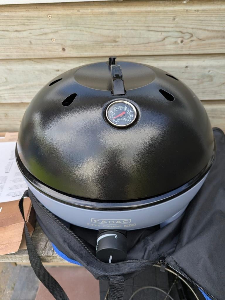 CADAC Citi Chef 40 + pizza steen, Ophalen, Zo goed als nieuw, Cadac