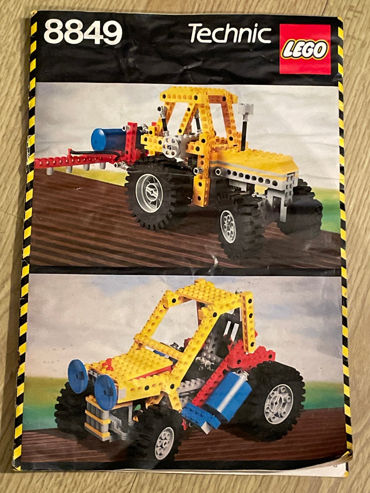 Lego Technic 8849 Handleiding - Tractor en Buggy, Ophalen of Verzenden, Gebruikt, Overige merken
