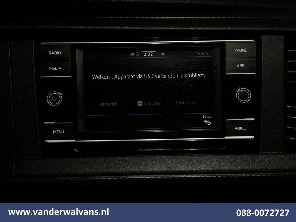 Volkswagen Transporter 2.0 TDI L2H1 Euro6 Airco | Apple Carp, Voorwielaandrijving, Stof, 4 cilinders, Volkswagen