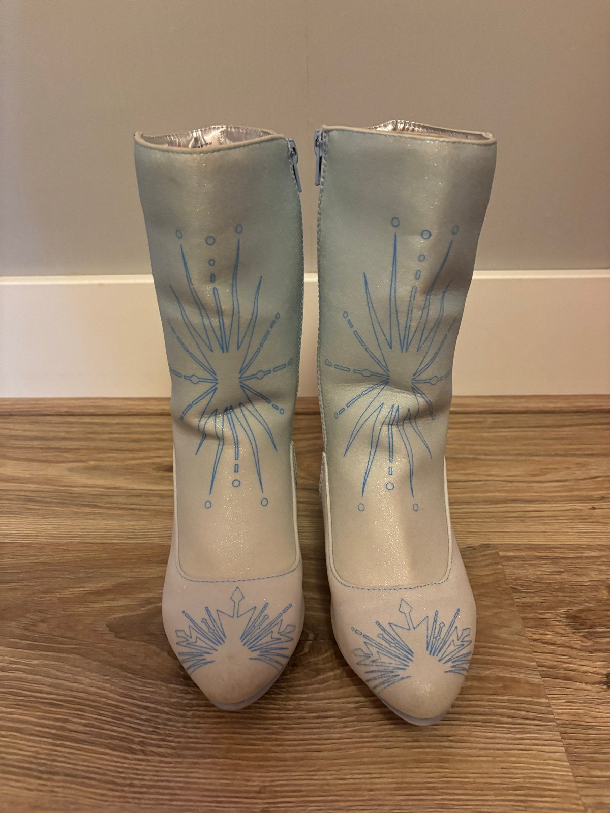Disney Frozen Elsa laarzen met parels - maat 32-33, Ophalen of Verzenden, Zo goed als nieuw, Meisje