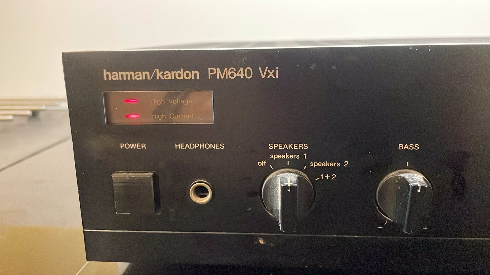 Harman Kardon PM640 Vxi Versterker, Gebruikt, 60 tot 120 watt, Stereo, Ophalen
