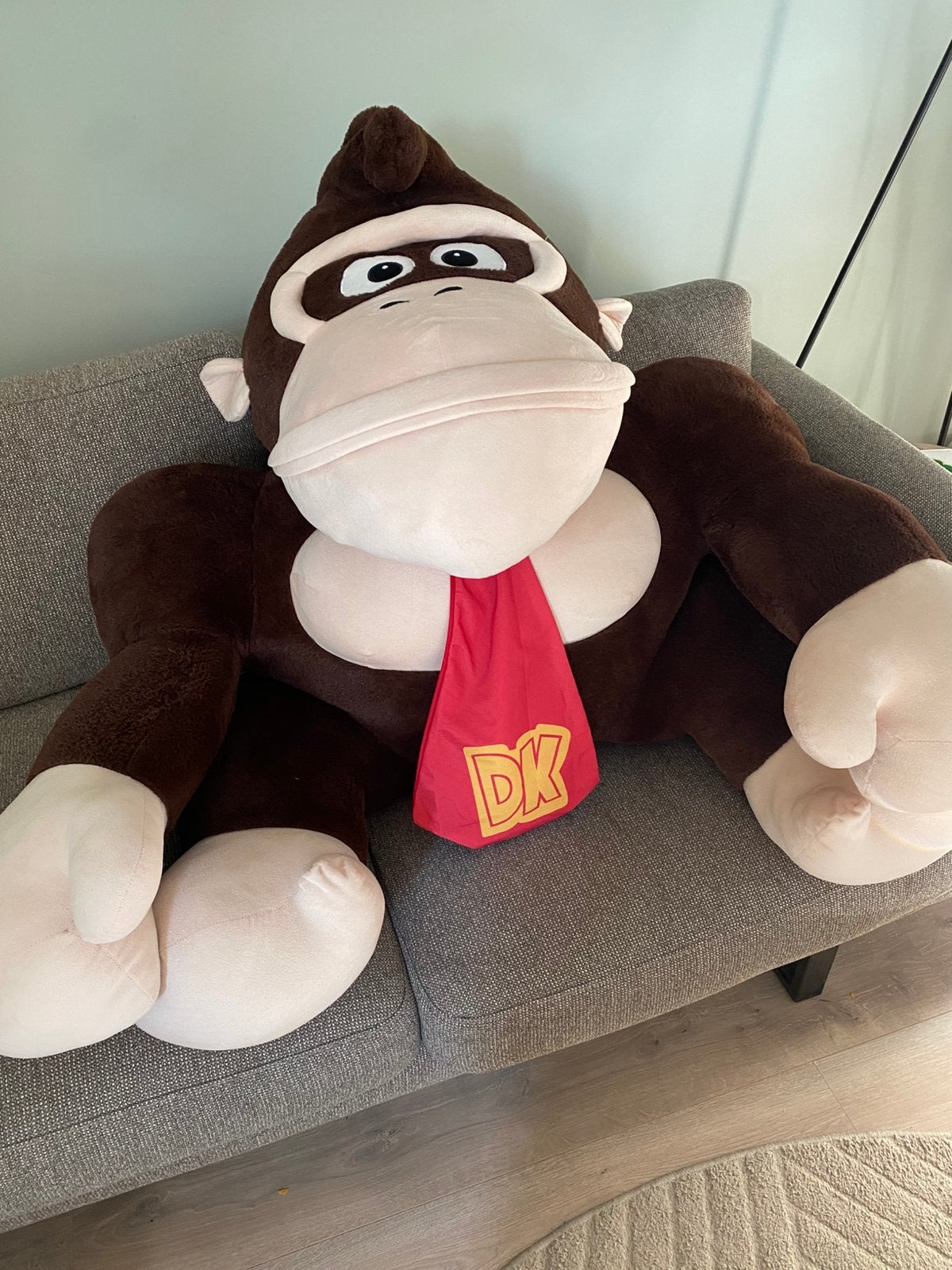 Donkey Kong knuffel XXL, Kinderen en Baby's, Ophalen, Zo goed als nieuw, Overige typen