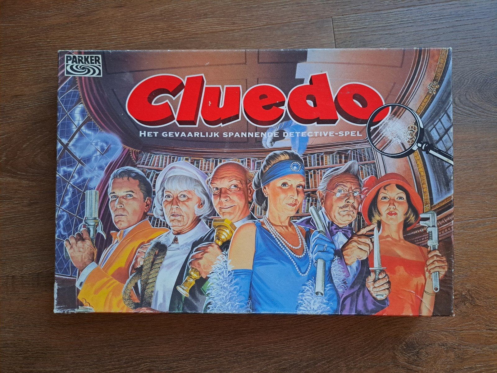 Cluedo  van Parker  uit ~1996, Hobby en Vrije tijd, Gezelschapsspellen | Bordspellen, Vijf spelers of meer, Ophalen of Verzenden