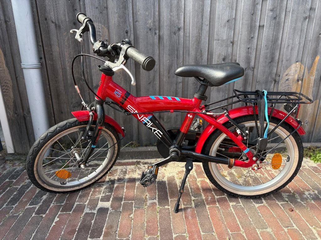 Loekie Snake 16 inch, Fietsen en Brommers, Fietsen | Kinderfietsjes, Ophalen, Terugtraprem, Zijwieltjes, LOEKIE