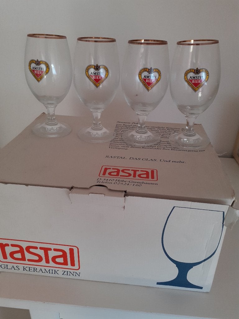 Bierglazen Amstel Bier, Ophalen, Nieuw, Glas of Glazen, Amstel