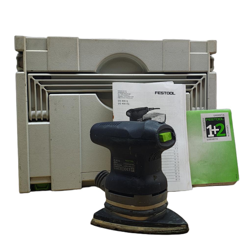 Festool Deltaschuurmachine DTS 400 EQ-Plus | In koffer, Doe-het-zelf en Verbouw, Gereedschap | Schuurmachines, Festool, Gebruikt