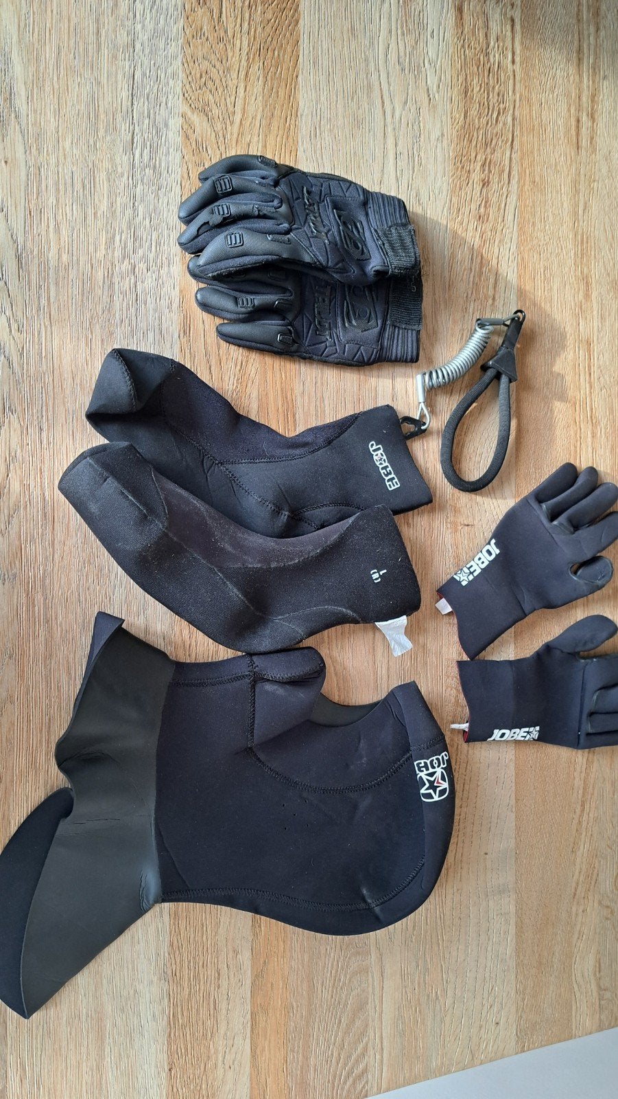 Wetsuit accessoires Jobe & Jetpilot - Maat L, Watersport en Boten, Watersportkleding, Wetsuit, Gebruikt, JOBE, Ophalen of Verzenden