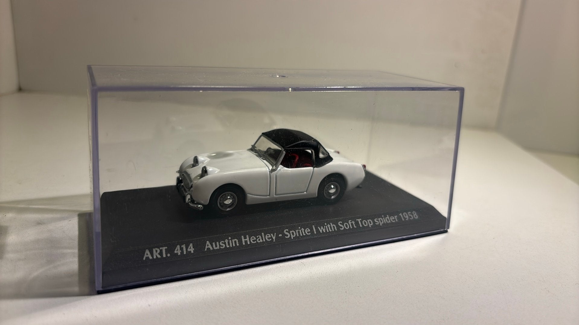Austin healey sprite with soft top spider 1958 detialcars, Overige merken, Auto, Ophalen of Verzenden, A