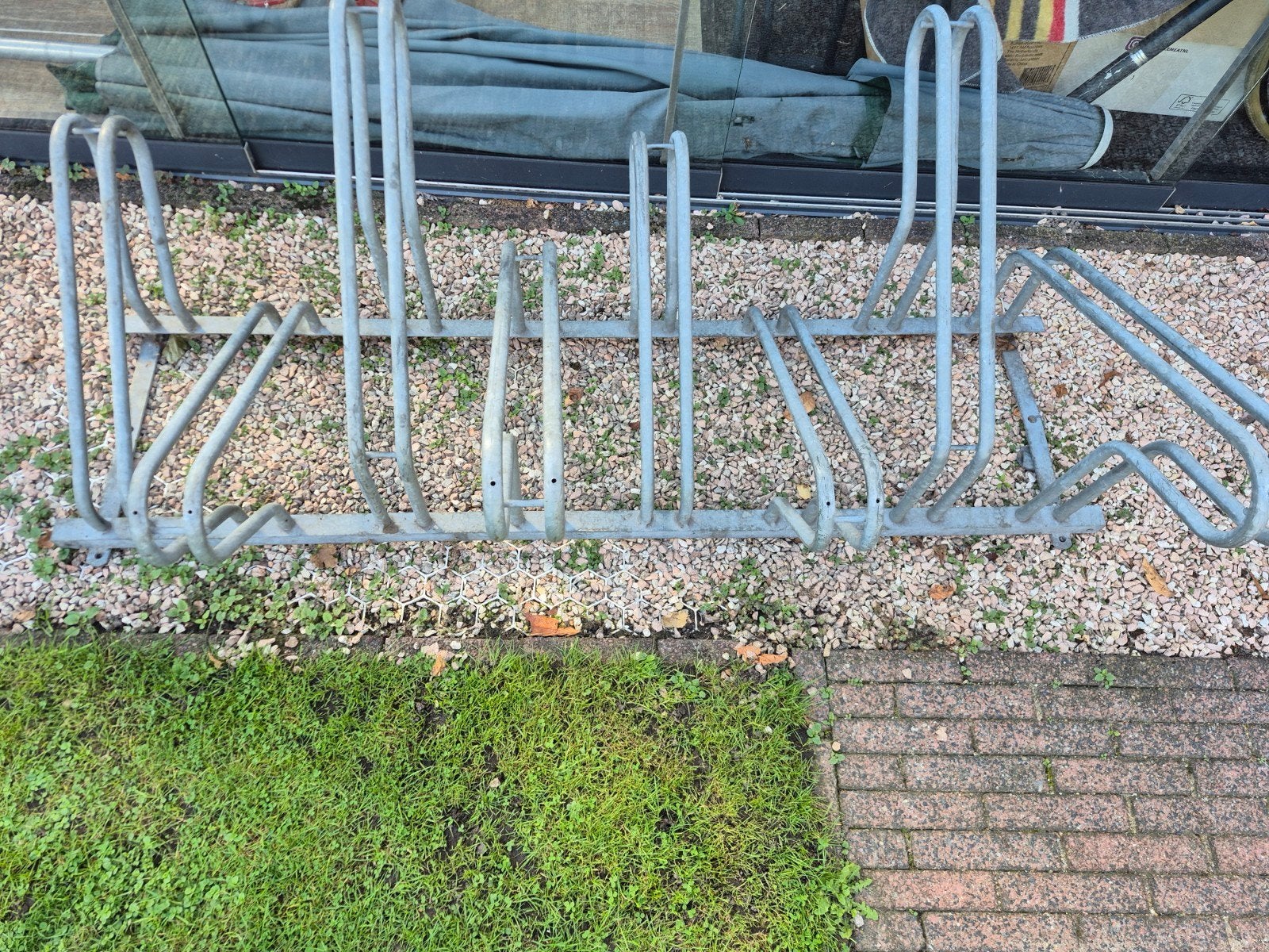 Fietsenrek voor 5 fietsen - Gebruikt maar functioneel, Ophalen, Gebruikt