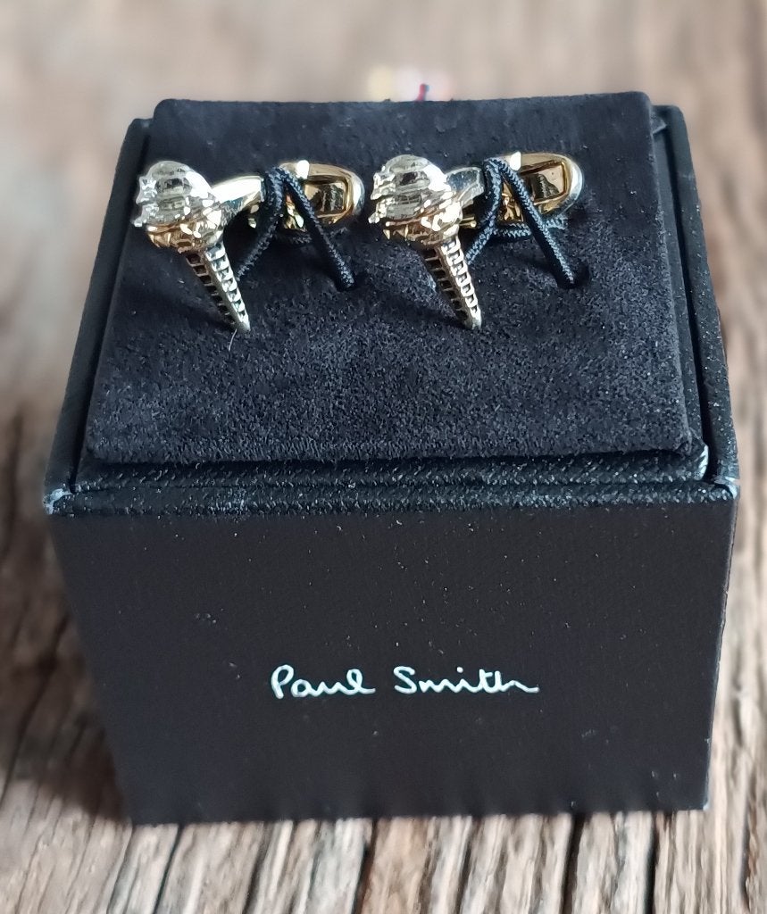 Paul Smith manchet knopen, nieuw, Verzenden, Nieuw, Overige materialen, Verzilverd