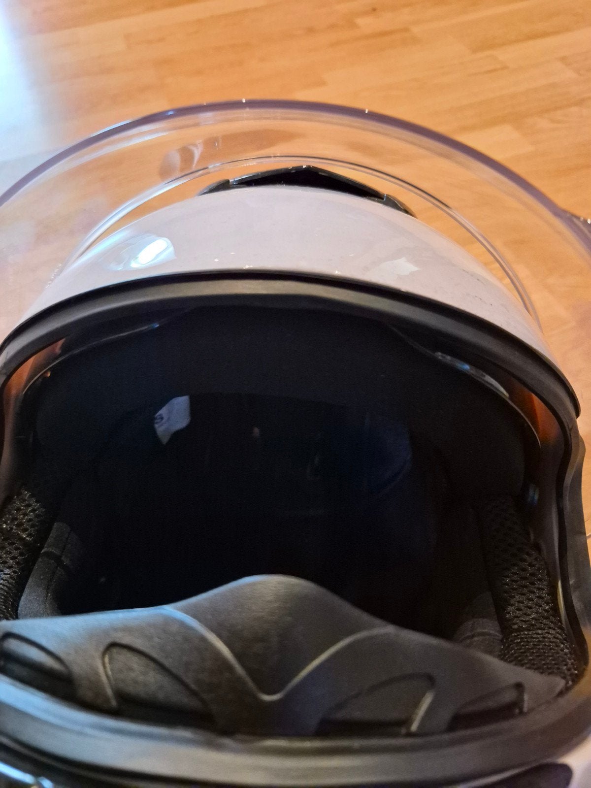 witte helm, Ophalen of Verzenden, Gebruikt, Small, Vinz