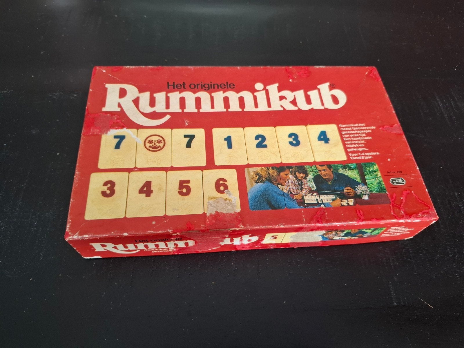 rummikub klein, Een of twee spelers, Ophalen of Verzenden, Gebruikt, Goliath