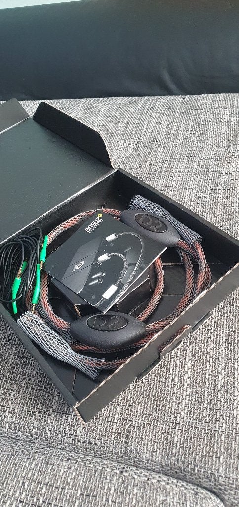 Ansuz Acoustics Signalz D2 XLR Interconnects 2x1M, Ophalen of Verzenden, Zo goed als nieuw, Minder dan 2 meter, Interlink-kabel