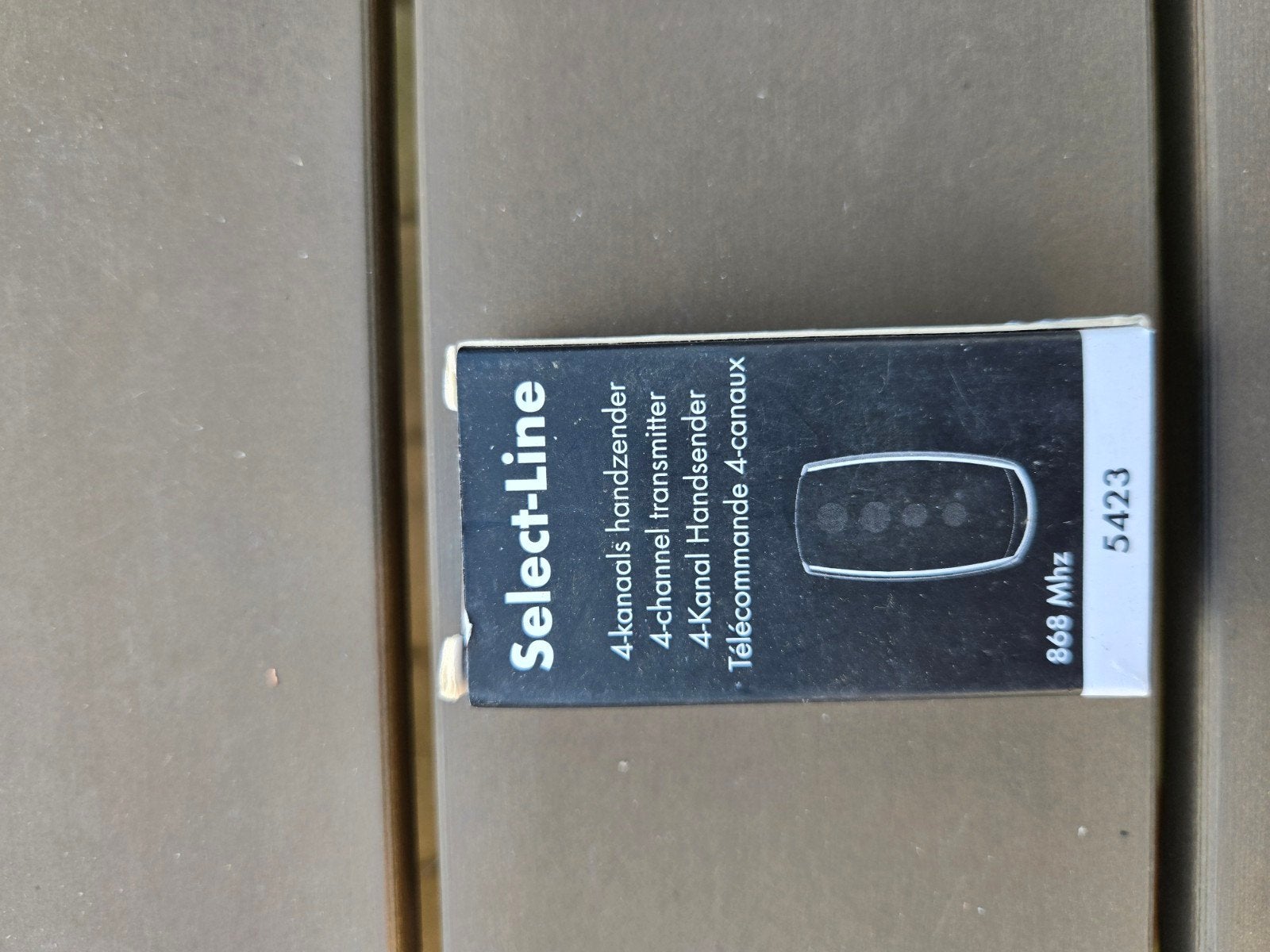 Select-Line 4-kanaals handzender 868 Mhz, Ophalen of Verzenden, Nieuw
