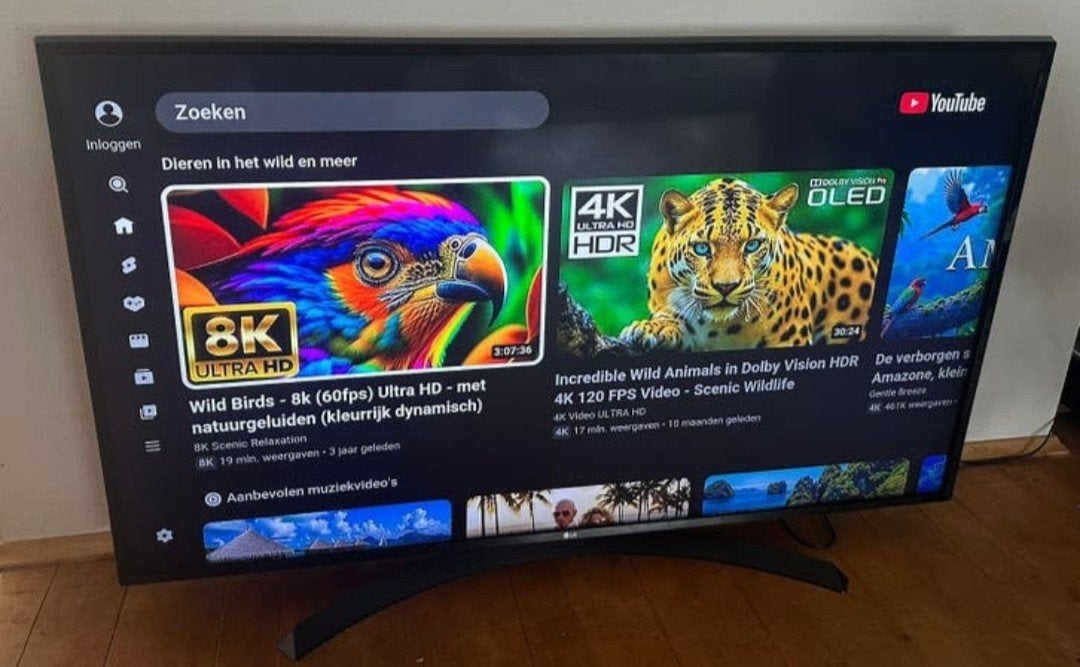 LG 4K UHD Ultra HD 140cm 55inch Smart tv in nieuwstaat, Audio, Tv en Foto, Televisies, LED, Ophalen of Verzenden, Zo goed als nieuw