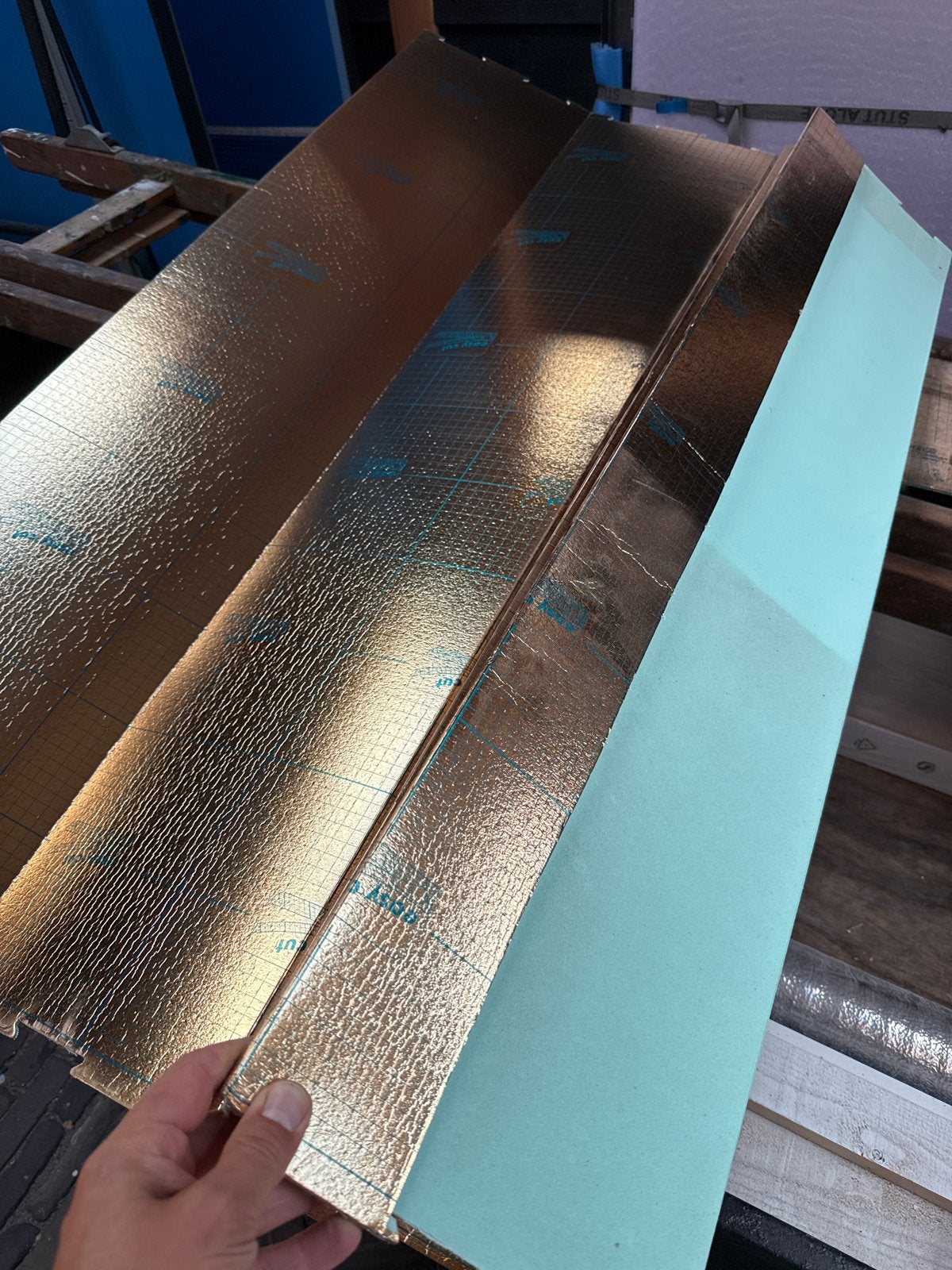 Ondervloer laminaat, aluminium cachering, Ophalen, Overige materialen, 30 cm of meer, 50 tot 150 cm