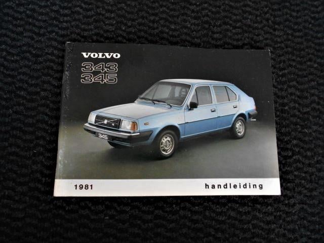 Volvo 343 - 345 Handleiding Instructieboek Nederlands 1981, Verzenden