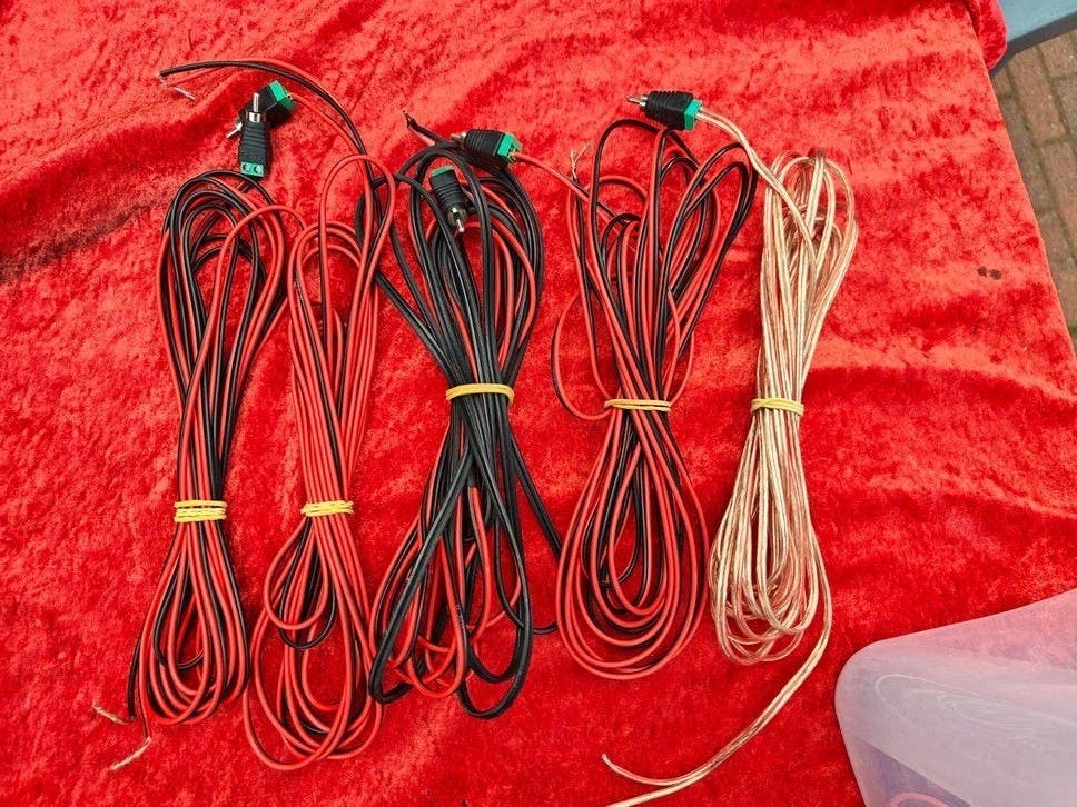 Bose Luidsprekerkabels 5x 6m, Overige merken, 70 watt of meer, Ophalen of Verzenden, Zo goed als nieuw