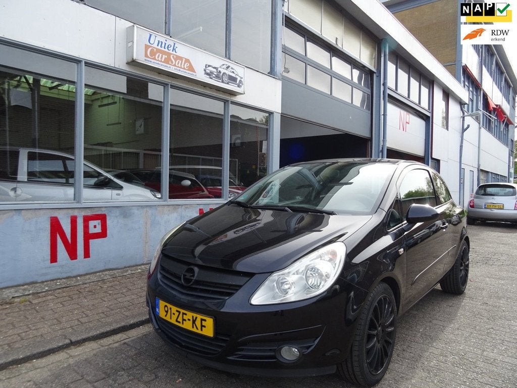 Opel Corsa 1.4-16V Enjoy, Auto's, Opel, Bedrijf, Te koop, Corsa, ABS, Airbags, Airconditioning, Centrale vergrendeling, Elektrische buitenspiegels