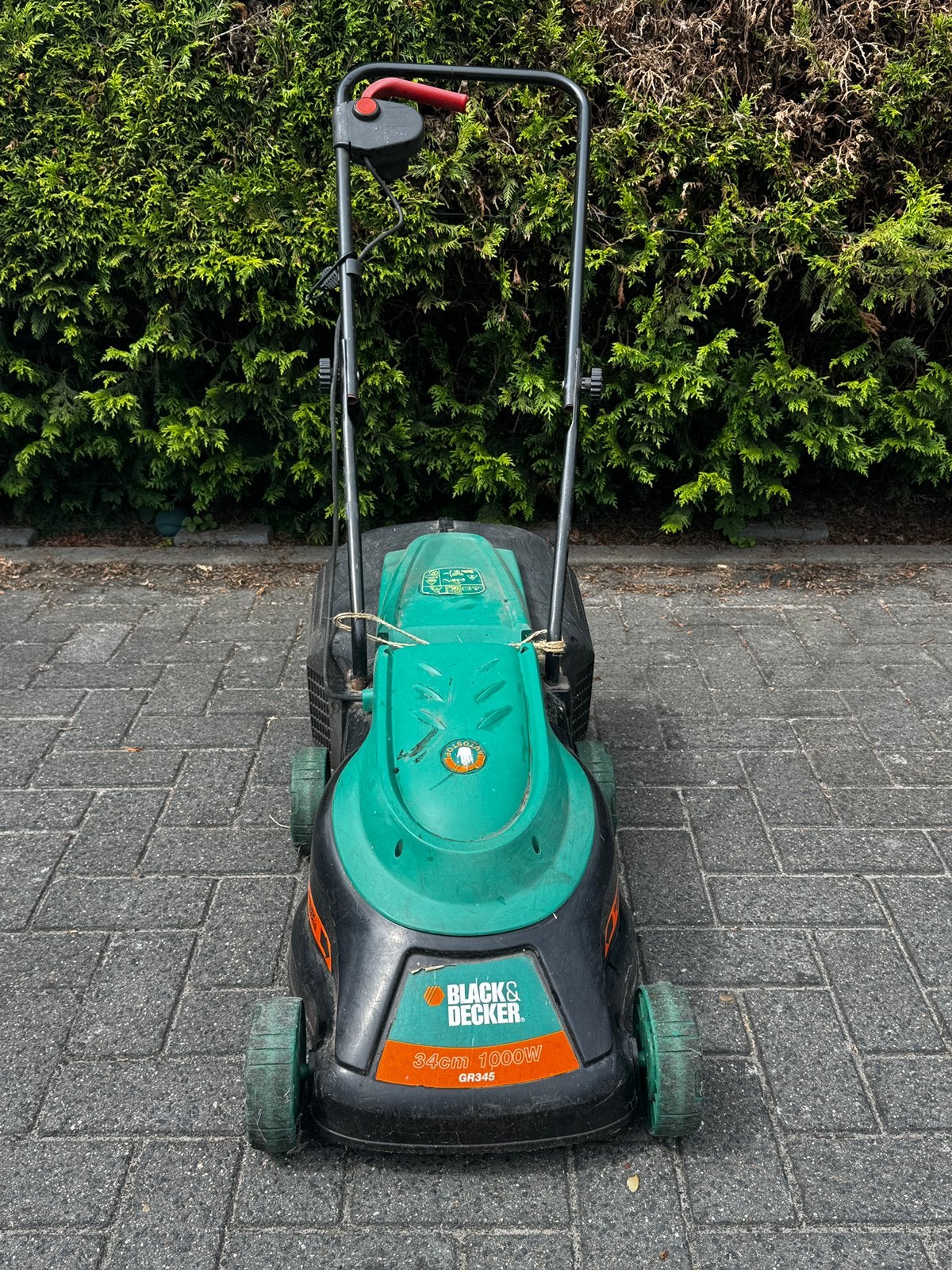 Black & Decker elektrische grasmaaier, Ophalen, Cirkelmaaier, Gebruikt, Elektrische grasmaaier