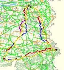 Motorkaart West Europa bocht - kronkelweg act 2026, Garmin, Nieuw, Ophalen of Verzenden, West-Europa