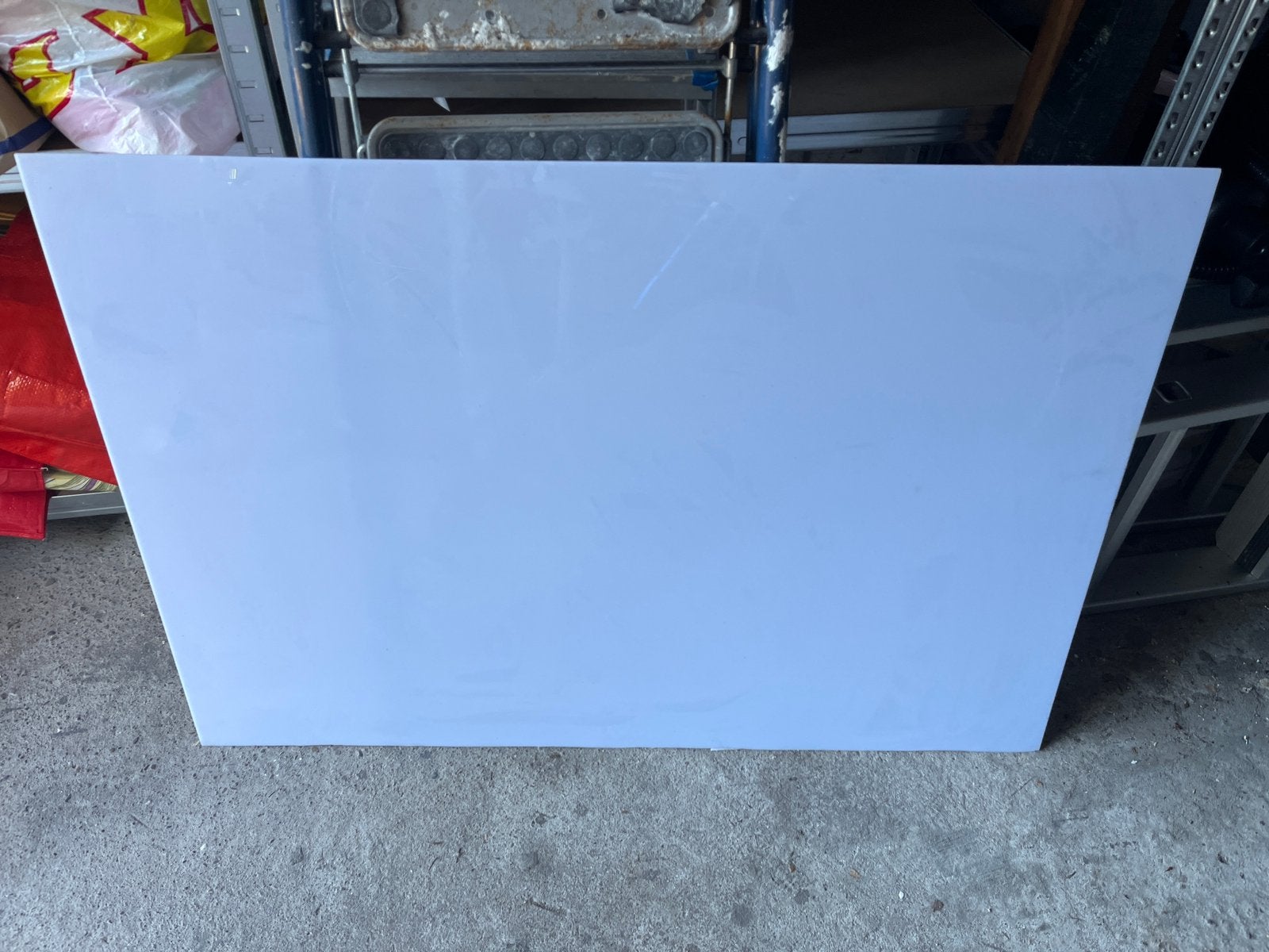 Kunststof / polystyrol hobbyplaat wit (1000x690x3 mm), Doe-het-zelf en Verbouw, Platen en Panelen, Ophalen, Gebruikt, Minder dan 20 mm