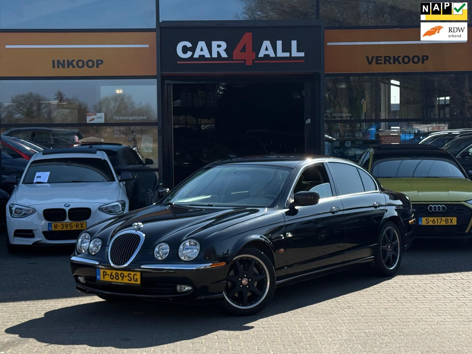 Jaguar S-type 3.0 V6 Executive LEDER/CRUISE/TREKHAAK/NETJES/, Auto's, Jaguar, Automaat, 238 pk, Achterwielaandrijving, Gebruikt