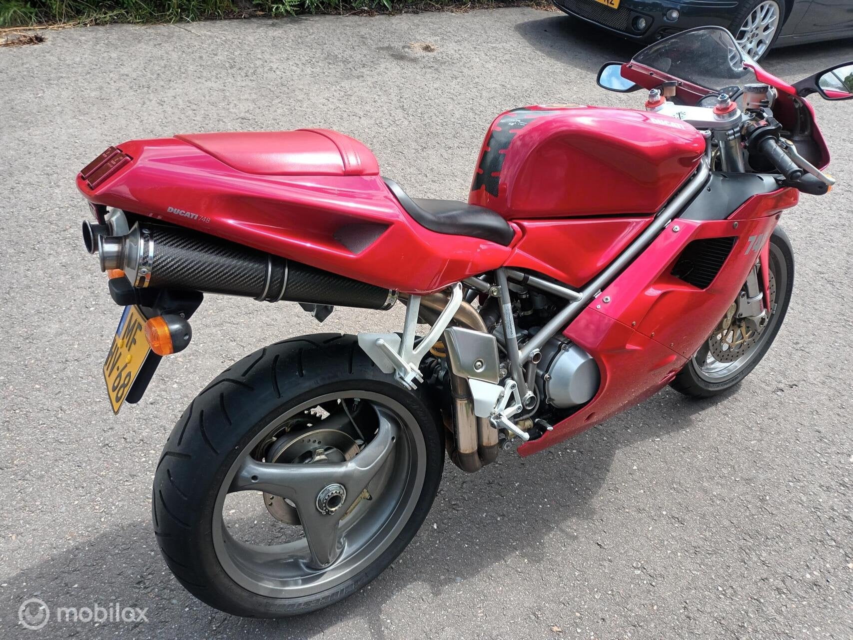 Topstaat Ducati 748 Biposto 1e eigenaar 12dkm Inruil Kan !, Sport, Meer dan 35 kW, 748 cc, Handgeschakeld