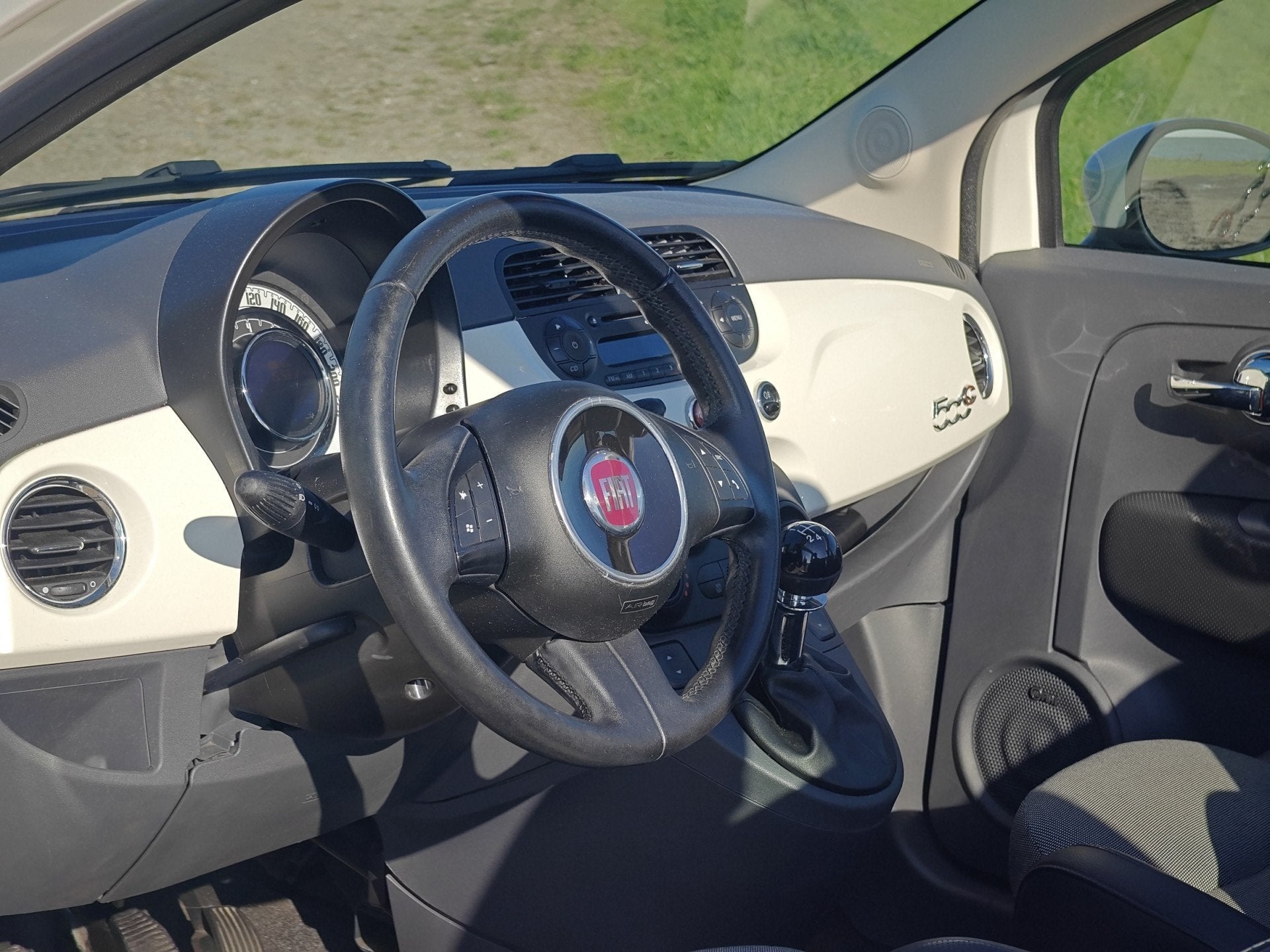 Fiat 500C 0.9 TwinAir Lounge | Mooie auto (bj 2012), 86 pk, Gebruikt, Cabriolet, Leder en Stof
