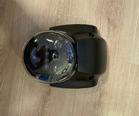 Harley Davidson LED Koplamp + houder Night-Rod Muscle V-rod, Motoren, Onderdelen | Harley-Davidson, Ophalen of Verzenden, Gebruikt