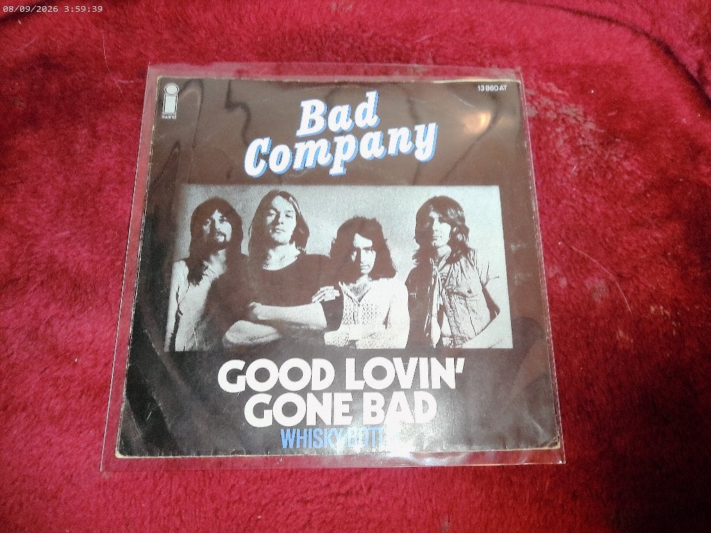 Bad Company - Good Lovin' gone Bad, Gebruikt, Fotohoes, 7 inch, Ophalen of Verzenden