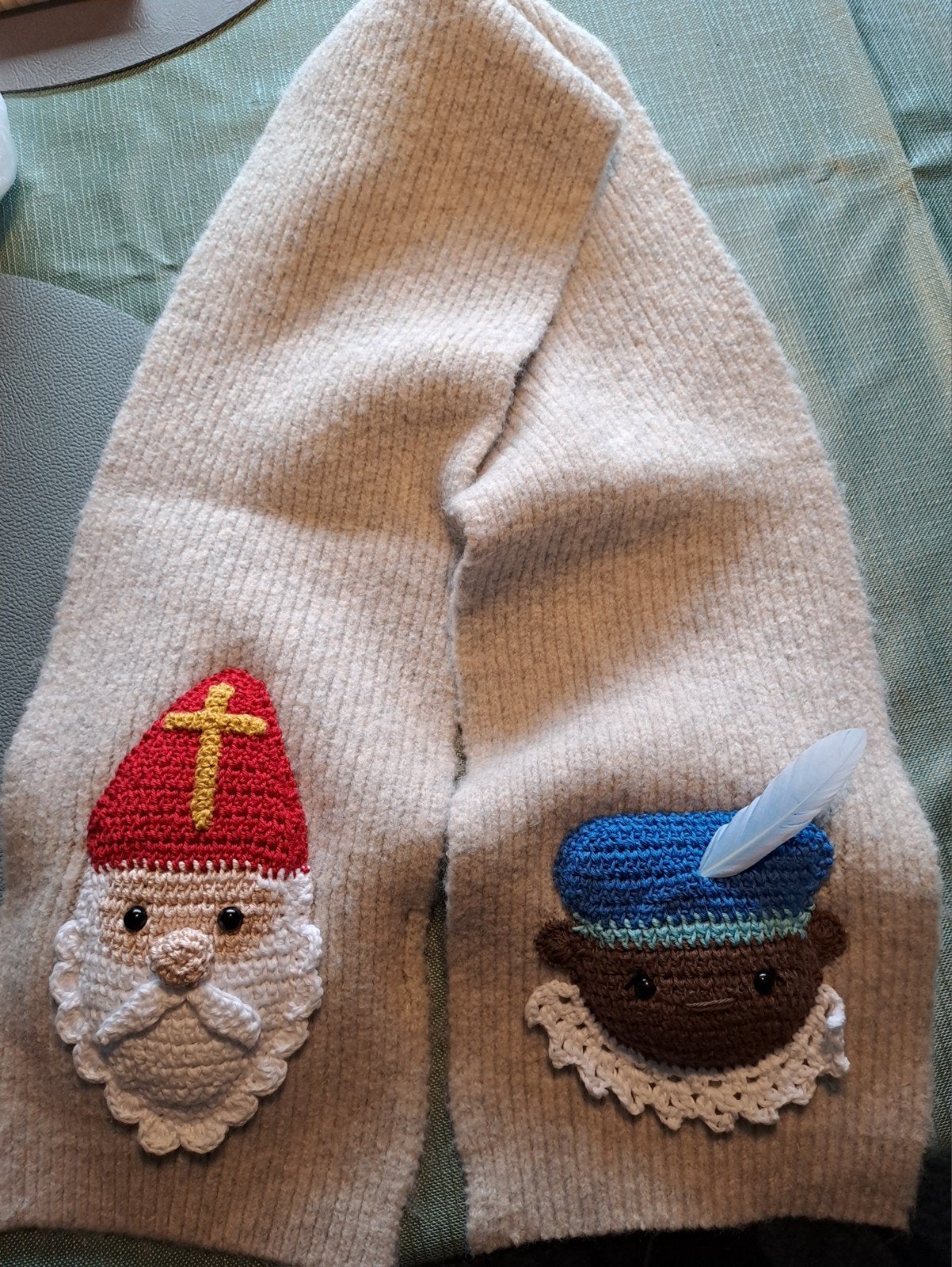 Sint en piet sjaal, Ophalen of Verzenden, Nieuw