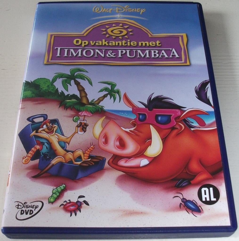 Dvd *** TIMON & PUMBAA *** Walt Disney, Avontuur, Alle leeftijden, Ophalen of Verzenden, Zo goed als nieuw