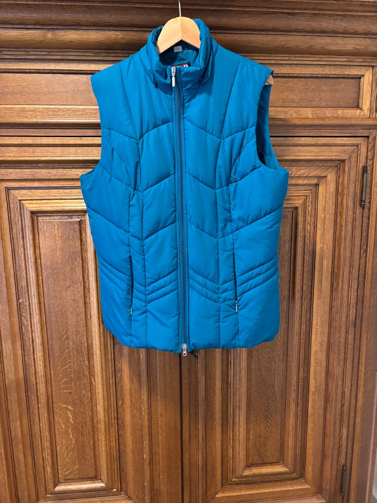 WOB World of Basics Gevoerde Bodywarmer Maat 46/48, Kleding | Dames, Bodywarmers, Ophalen of Verzenden, Zo goed als nieuw, Maat 46/48 (XL) of groter